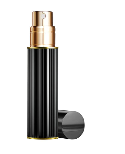 10Ml Parfümzerstäuber Nachfüllbar, Mini Parfum Zerstäuber, Sprühflasche Klein Für Parfum, Parfümflaschen Leer Für Reise (Schwarz/10Ml)
