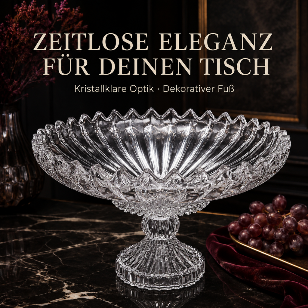 Brasilia Glasschale – zeitlose Eleganz