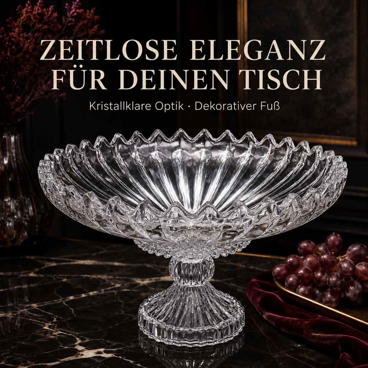 Brasilia Glasschale – zeitlose Eleganz