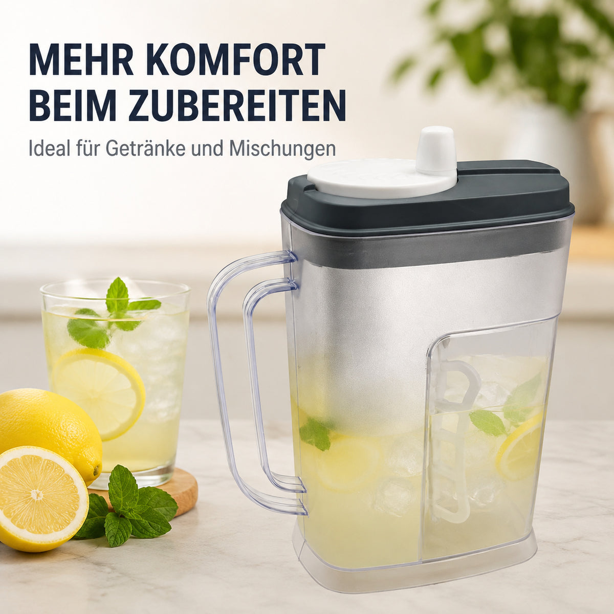 Manueller Mixerkrug für Getränke und Mischungen